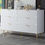 Thumbnail: White Gloss Dresser BD01037 Gaines Acme