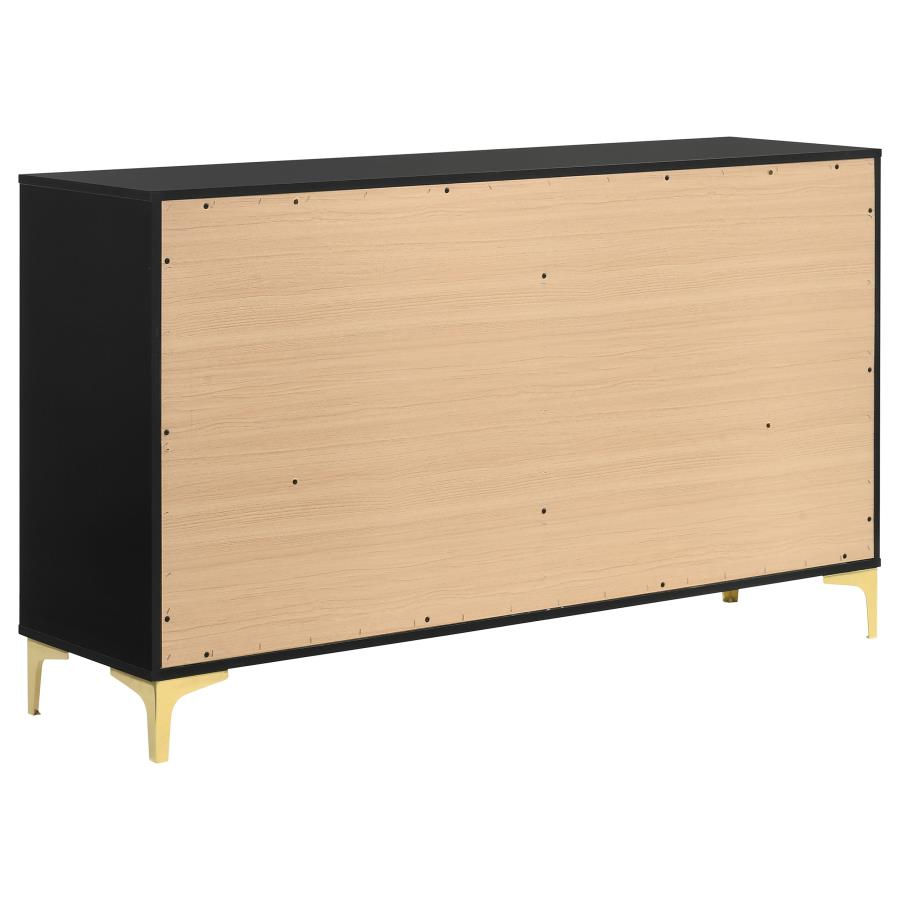 Thumbnail: 224453 KENDALL Wooden Black Dresser by Coaster