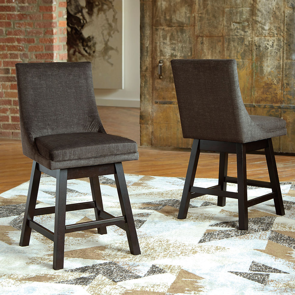 Thumbnail: Tallenger Ashley Modern Upholstered Stool