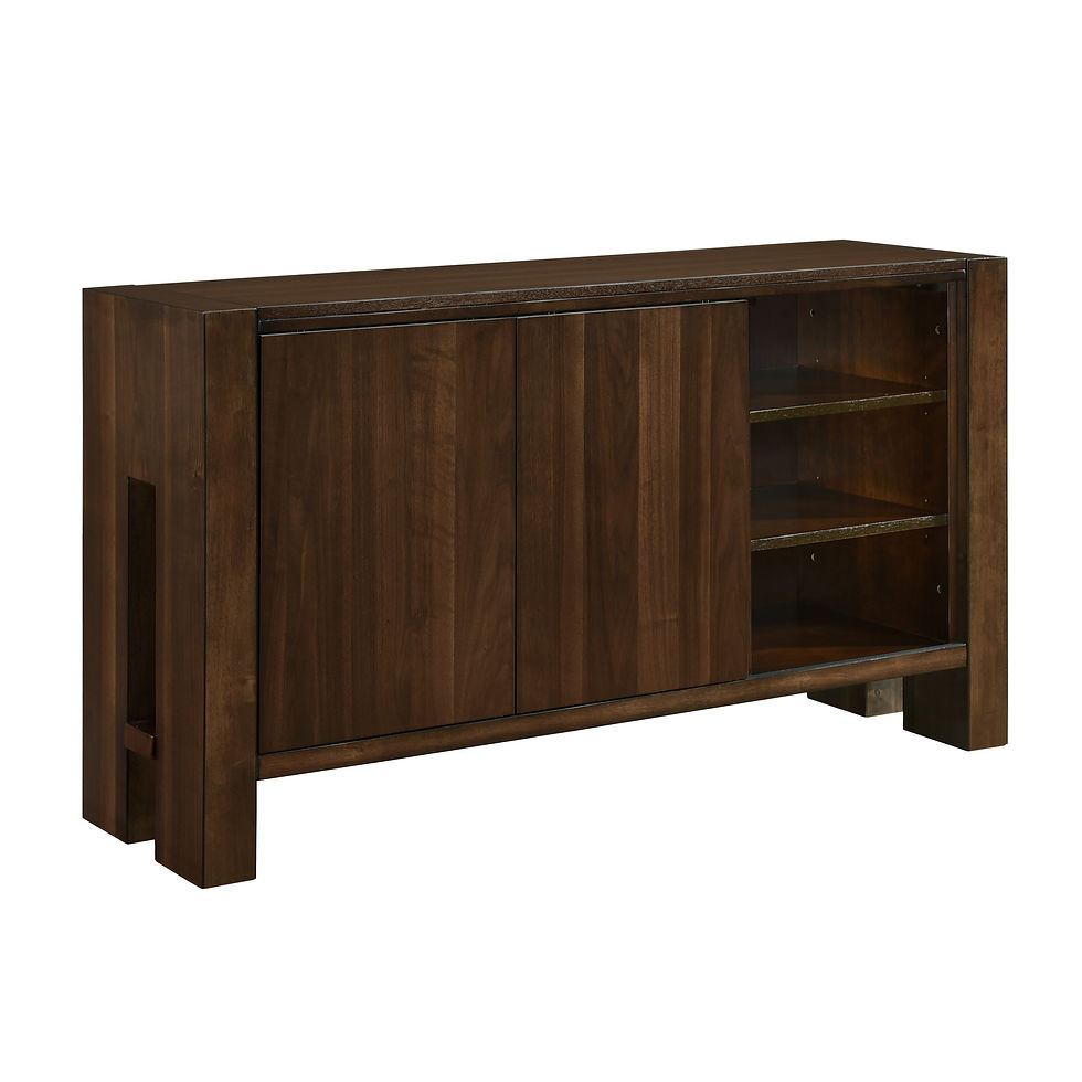Thumbnail: Server Sedley 5415RF-40 Collection Transitional Walnut Finish