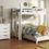 Thumbnail: Celerina WEATHERED WHITE FINISH Bed & Twin Loft Bed