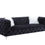 Thumbnail: Sofa PHIFINA 55920 Black Velvet Tufted by Acme