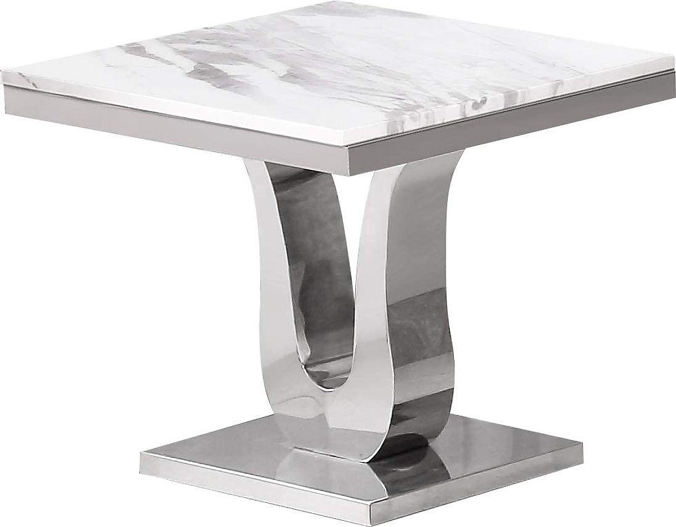 Thumbnail: CT28 Marble Top End Table