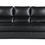 Thumbnail: 4572 GU Black Contemporary Leather Sofa