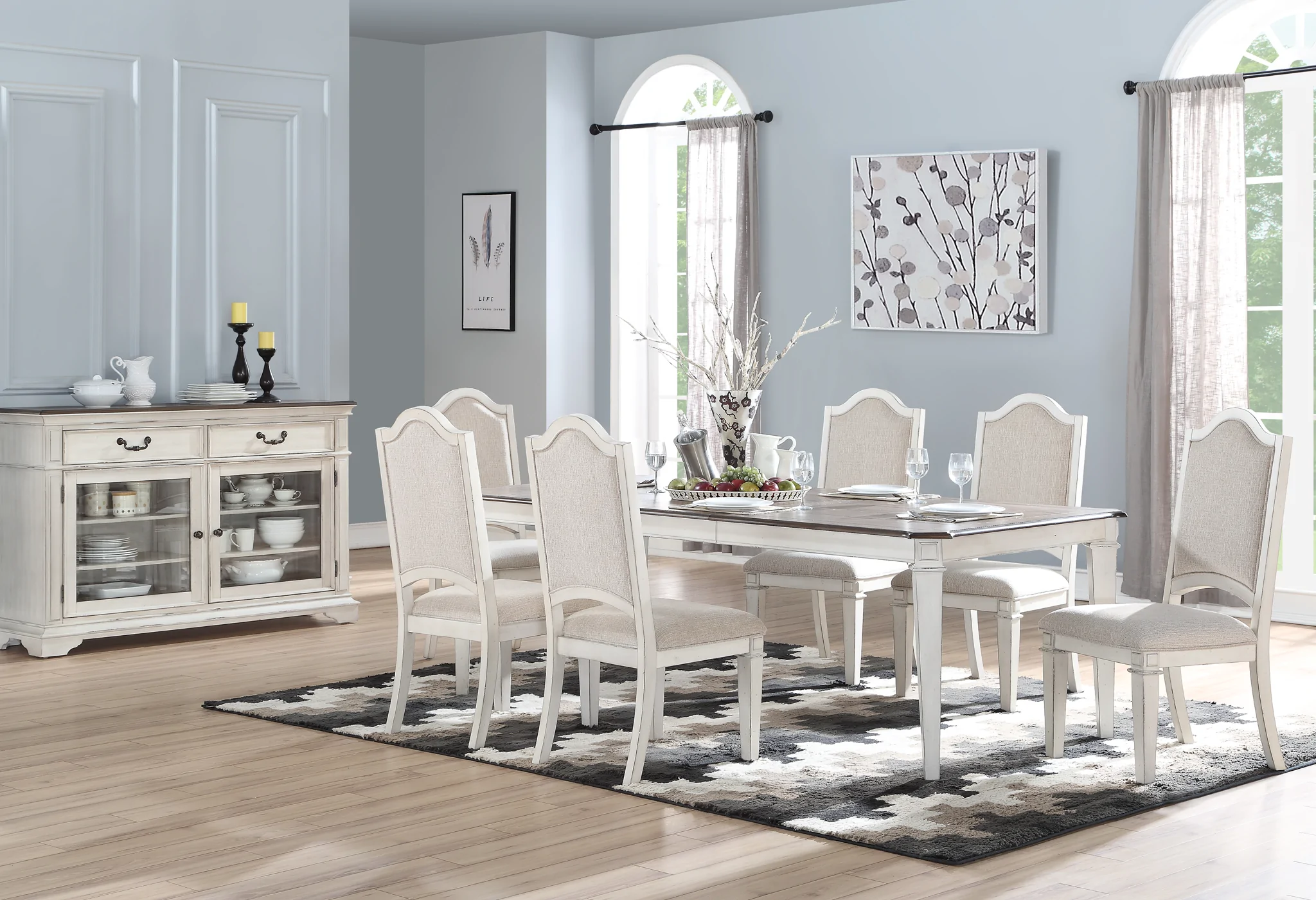 Antique white dining table Anastasia Classic EuroclassicFurniture
