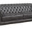 Thumbnail: Capone PU Chesterfield Charcoal Sofa