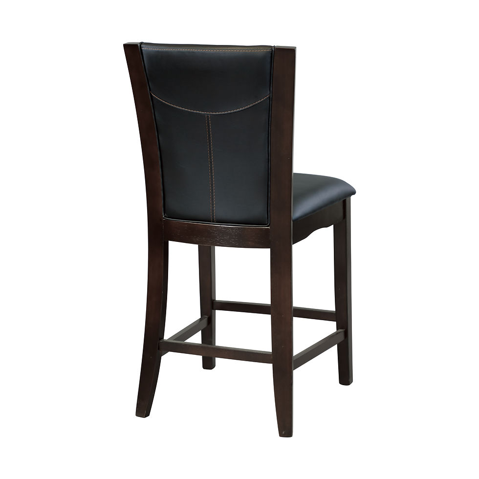 Thumbnail: Counter Height Chair, Dark Brown Bi-Cast Vinyl Daisy 710-24 Home