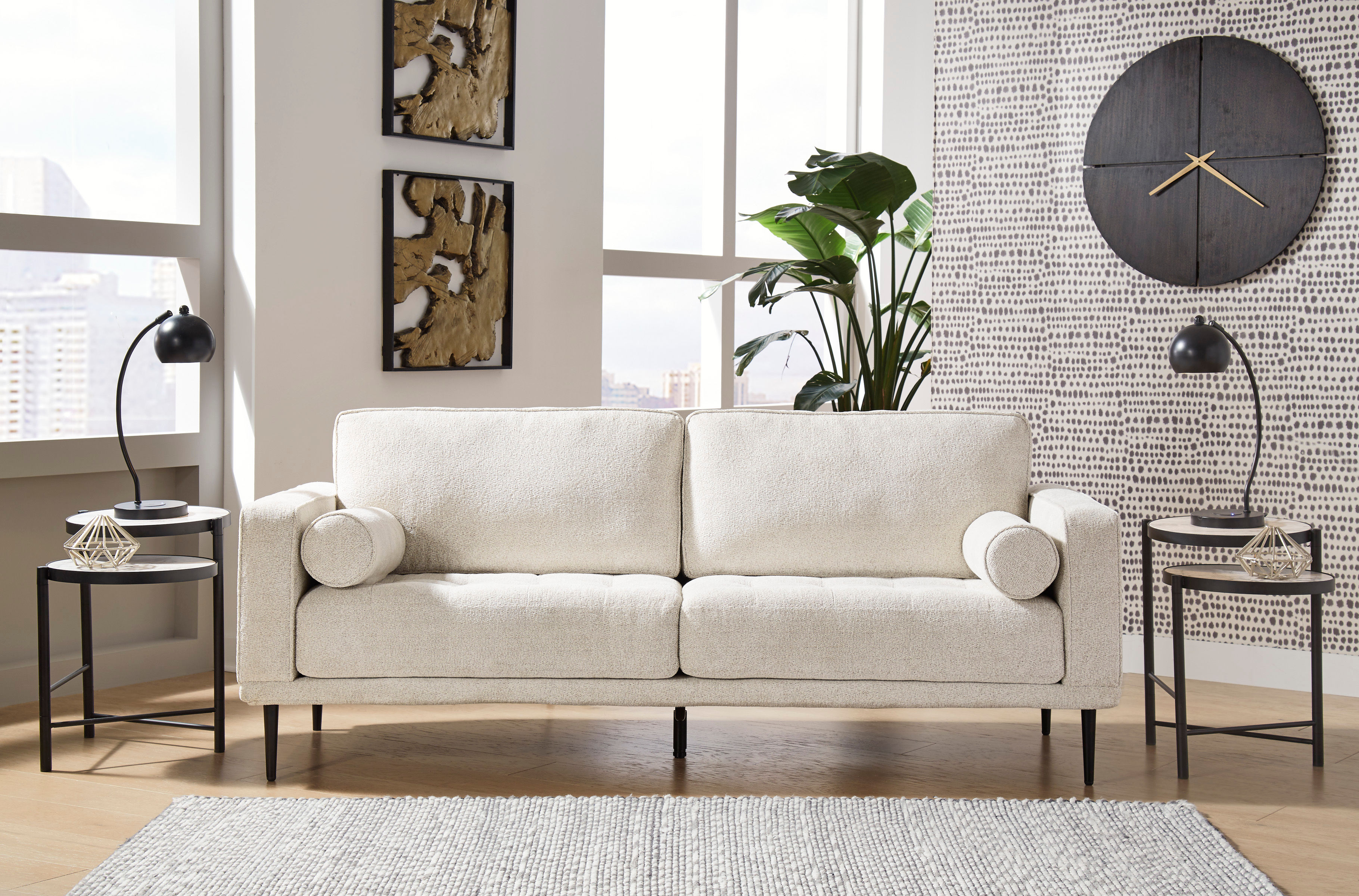 Contemporary Sandstone Sofa Caladeron 9080438
