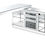 Thumbnail: Glam Noralie 93118 Mirrored Built in USB Writing Desk