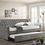 Thumbnail: Grey Velvet Daybed w/trundle Chatsboro Modern 305883