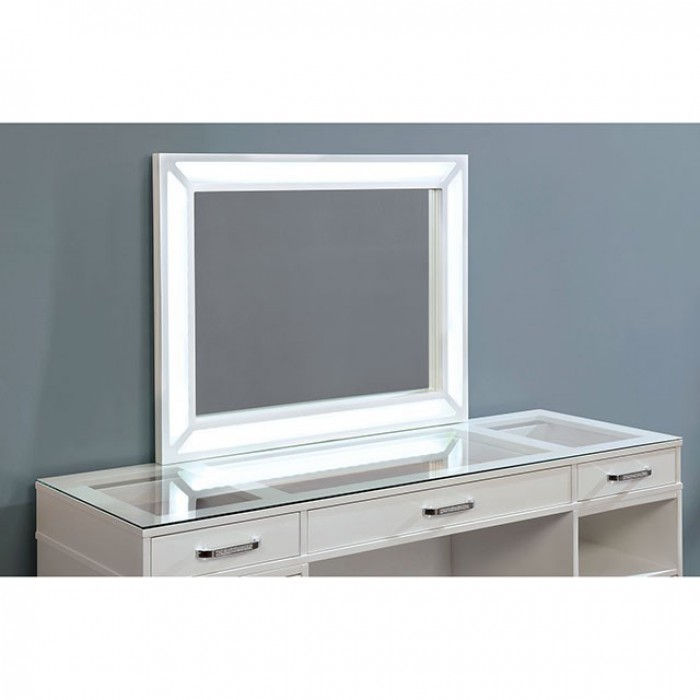 Thumbnail: Luminous White Vanity Set Stephanie   FOA-DK5685WH
