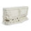 Thumbnail: Adara Server Antique White Finish Gold Hand Brushed Details