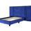 Thumbnail: Damazy Acme Blue Velvet Bed