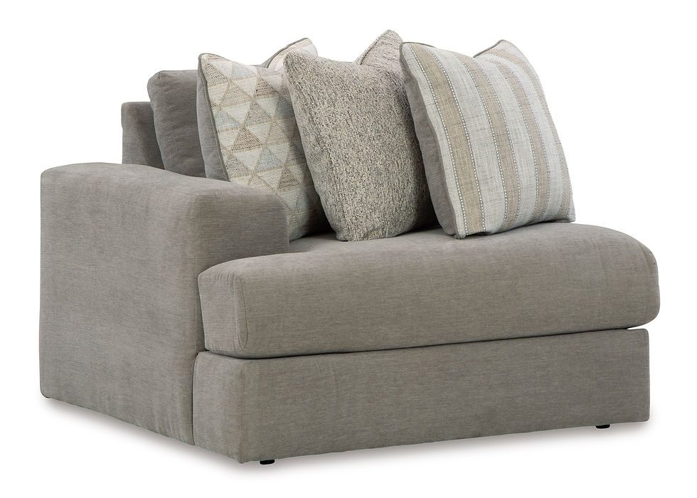 Thumbnail: Avaliyah 3-Piece Sectional with Chaise Light Gray Color