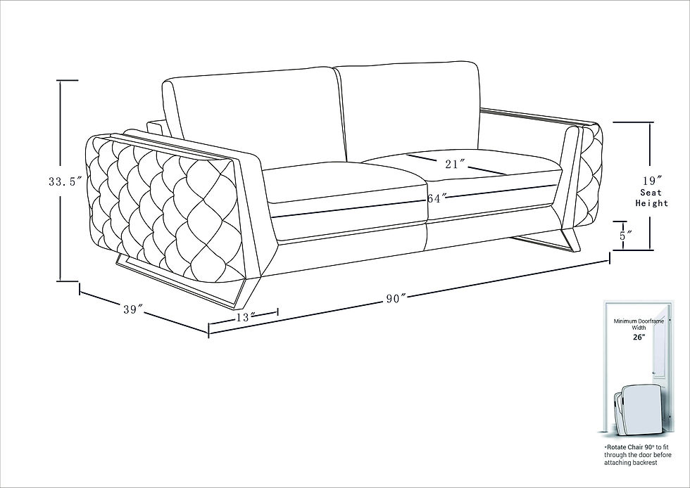 Thumbnail: Sofa Beige Genuine Italian Leather 1050GU