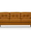Thumbnail: Radwan 54955 Mid Century Modern Camel Italian Leather Sofa Acme