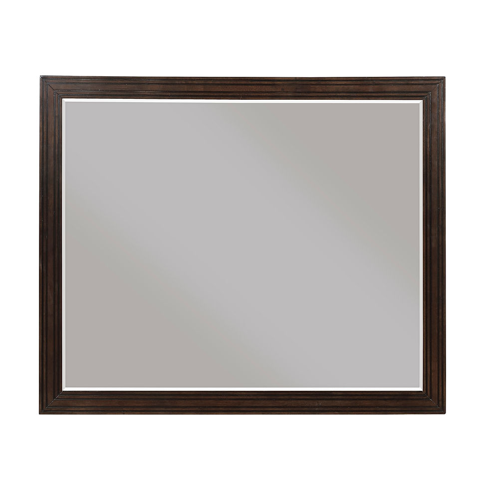 Thumbnail: Niles Contemporary 2-tone White and Cherry Bed Homelegance 1451