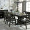 Thumbnail: Server Arasina 5559N-40 Distressed dark pewter finish