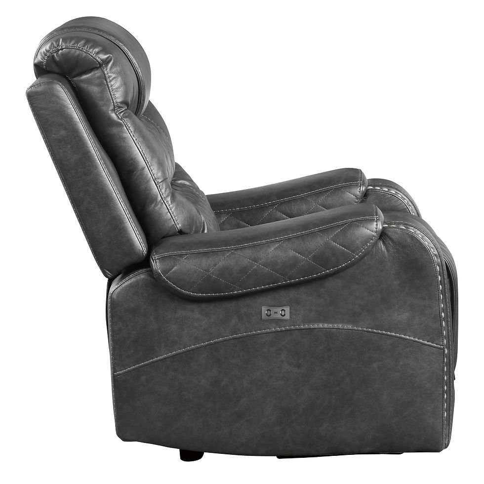 Thumbnail: Grey Power Reclining Chair 9405GY Putnam
