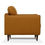 Thumbnail: Radwan 54955 Mid Century Modern Camel Italian Leather Sofa Acme