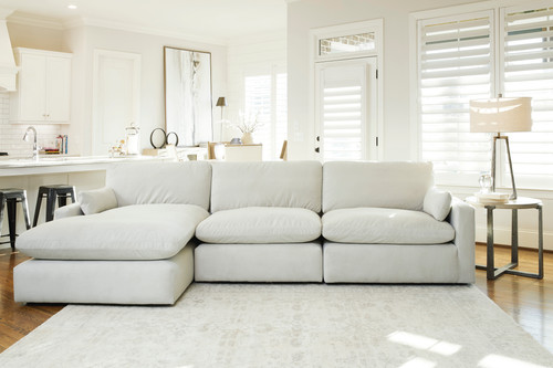 Sophie 3-Piece Modular Sectional In Light Gray #157