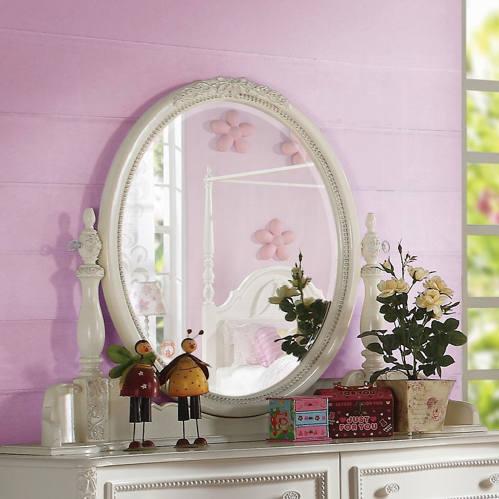 Thumbnail: Dorothy Poster Bed w/ Canopy and Trundle