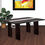 Thumbnail: CONTEMPORARY DINING TABLE BLACK CM3559T LUMINAR