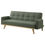 Thumbnail: Kourtney Upholstered Track Arms Covertible Sofa Bed Sage Green 360127