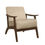 Thumbnail: Mid Century Light Brown Velvet Sofa Carlson 1032BR-3 Homelegance