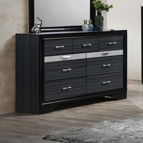 Naima Black Dresser Acme 25905 EuroclassicFurniture