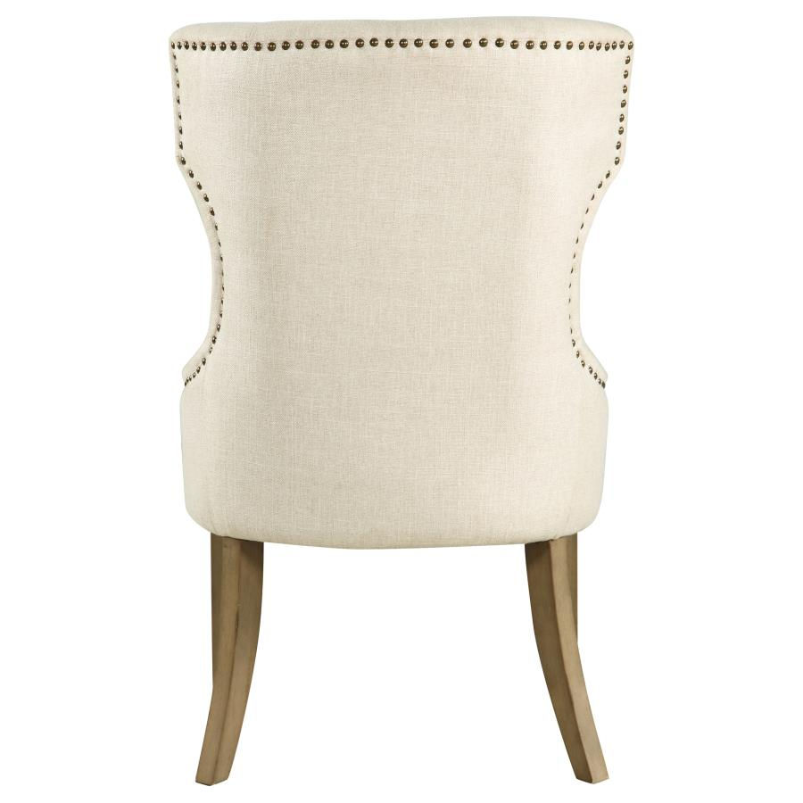Thumbnail: Florence Tufted Back Dining Chair Beige 104507