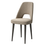 Thumbnail: Hexagon Modern Upholstered Tan Dining Chair