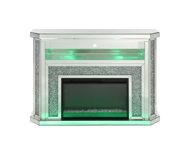 Thumbnail: Noralie Glam Mirrored Fireplace AC00508