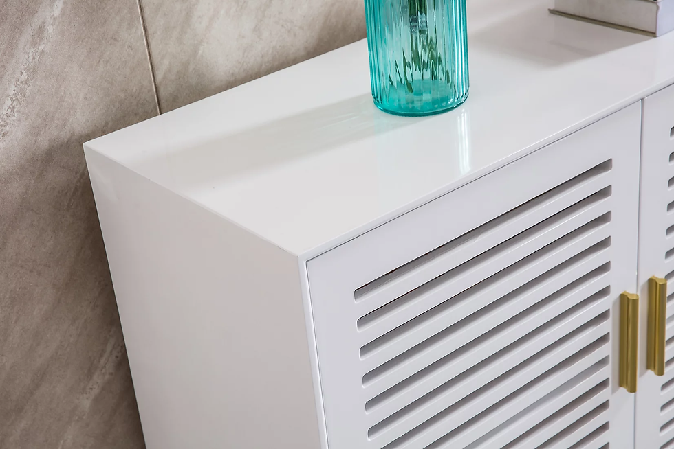 Thumbnail: WHITE LACQUER MULTIFUNCTION CABINET AT005 Artisan