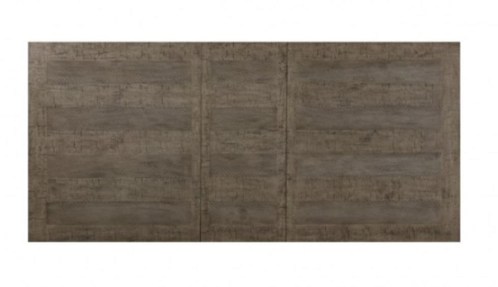 Thumbnail: Transitional Antique Gray/Gray Dining Table NEWCASTLE FOA CM3254GY