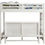 Thumbnail: Celerina WEATHERED WHITE FINISH Bed & Twin Loft Bed