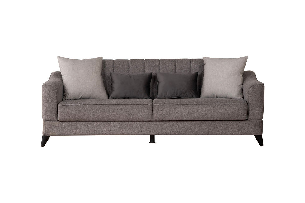 Thumbnail: Prestige (Beatto Gray) Sofa Bed Demka Furnishings