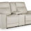 Thumbnail: Mindanao Genuine Leather Power Reclining Loveseat in Coconut
