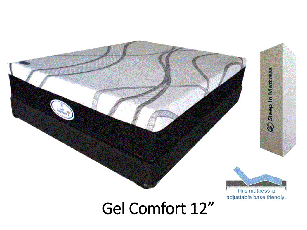 12'' Gel Comfort Mattress Queen