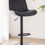 Thumbnail: Sherali Barstool in Black (Set of 2)