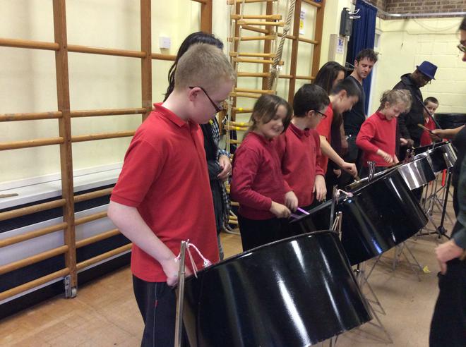 steel drum workshop