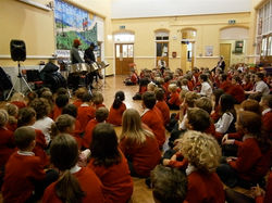 school steel drum workshop