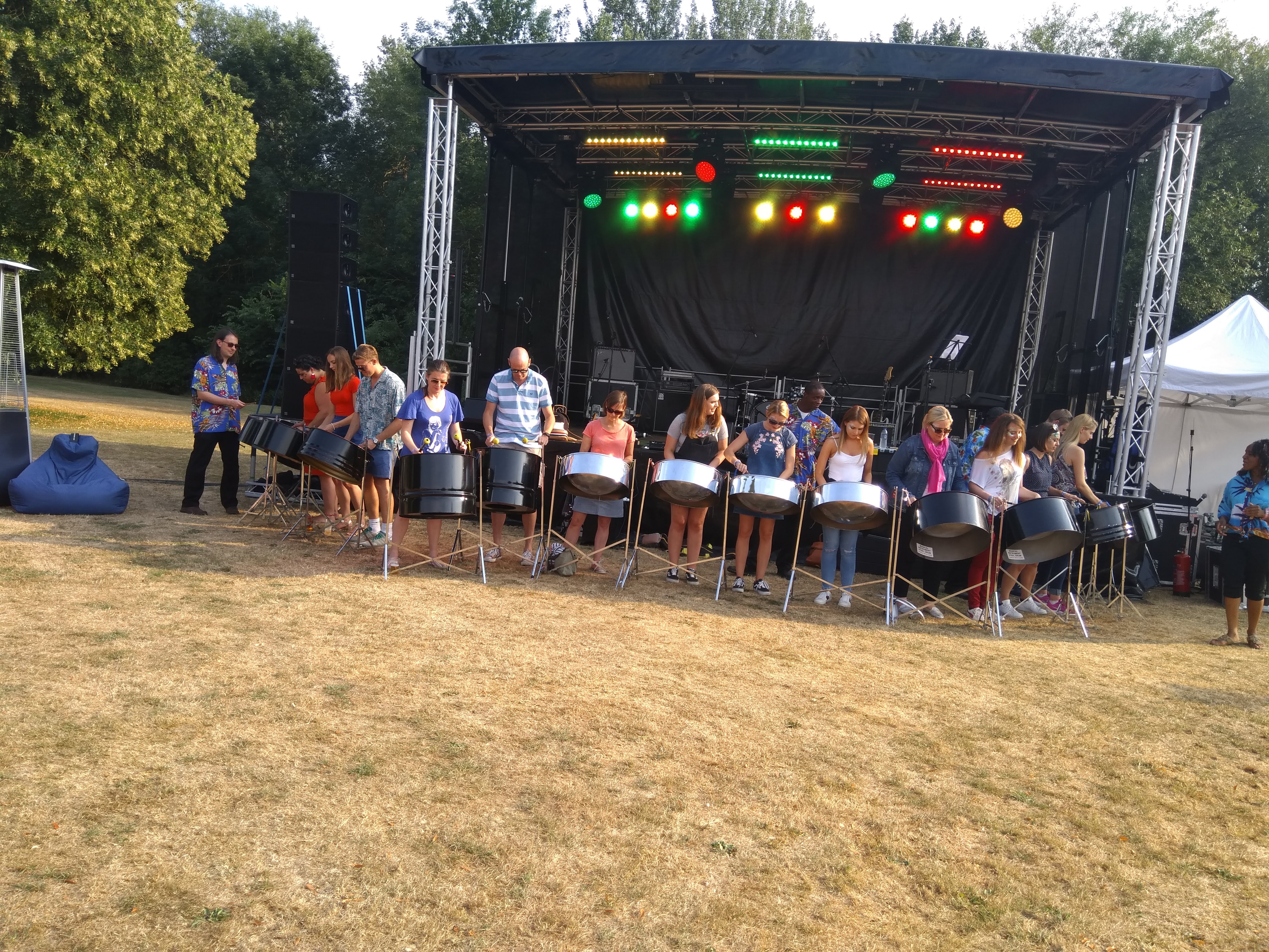 Team event steeldrum workshop