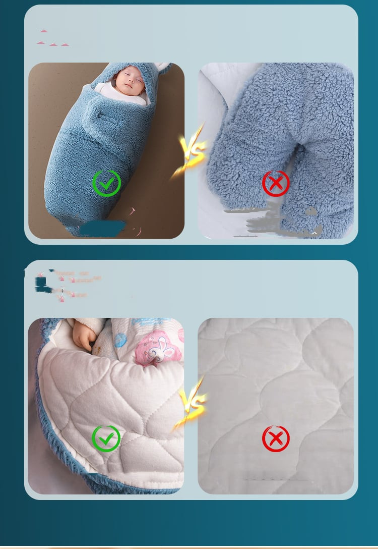Miniatura: Baby Anti-Shock Sleeping Bag Swaddle Wrap