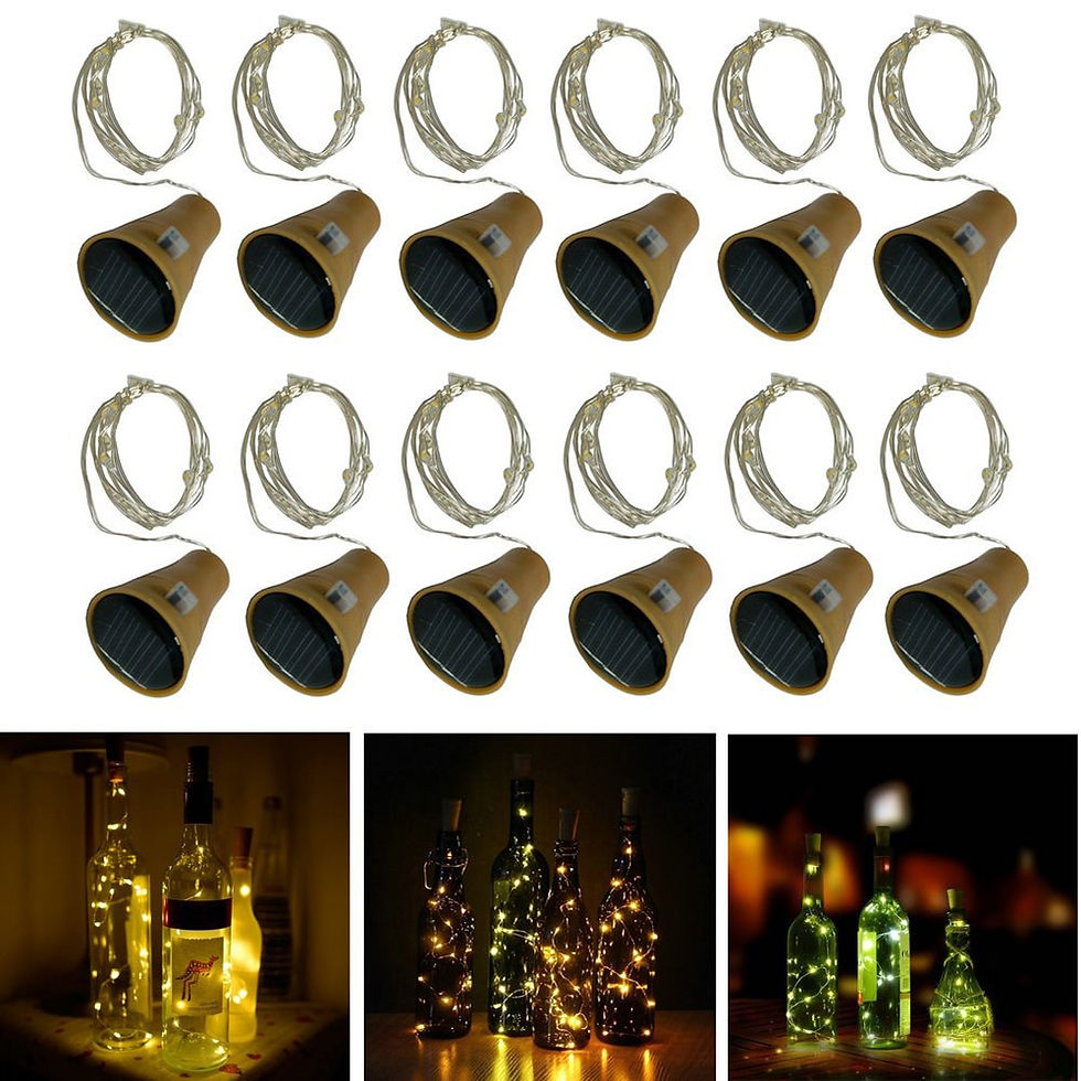 Thumbnail: Beer Bottle Solar Lights
