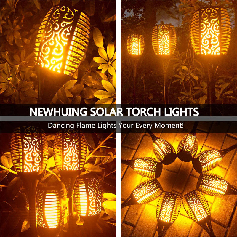 Thumbnail: Solar Torch Light With Flickering Flame