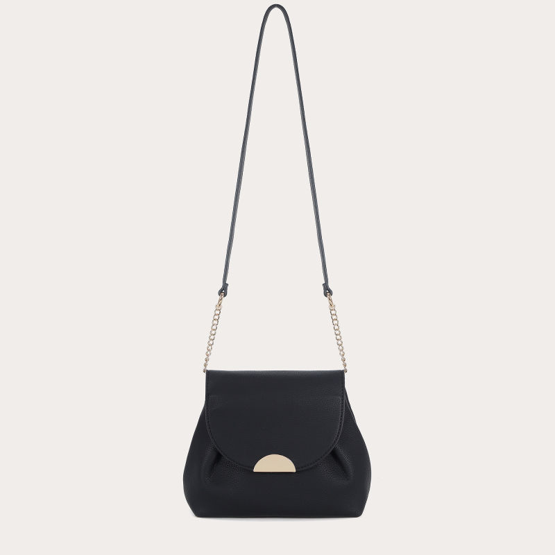 Thumbnail: Black envelope Crossbody