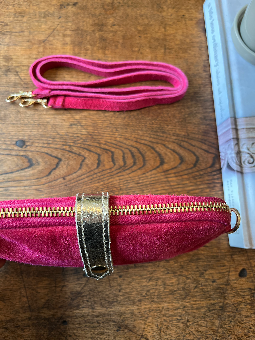 Thumbnail: Pink suede Minibag 