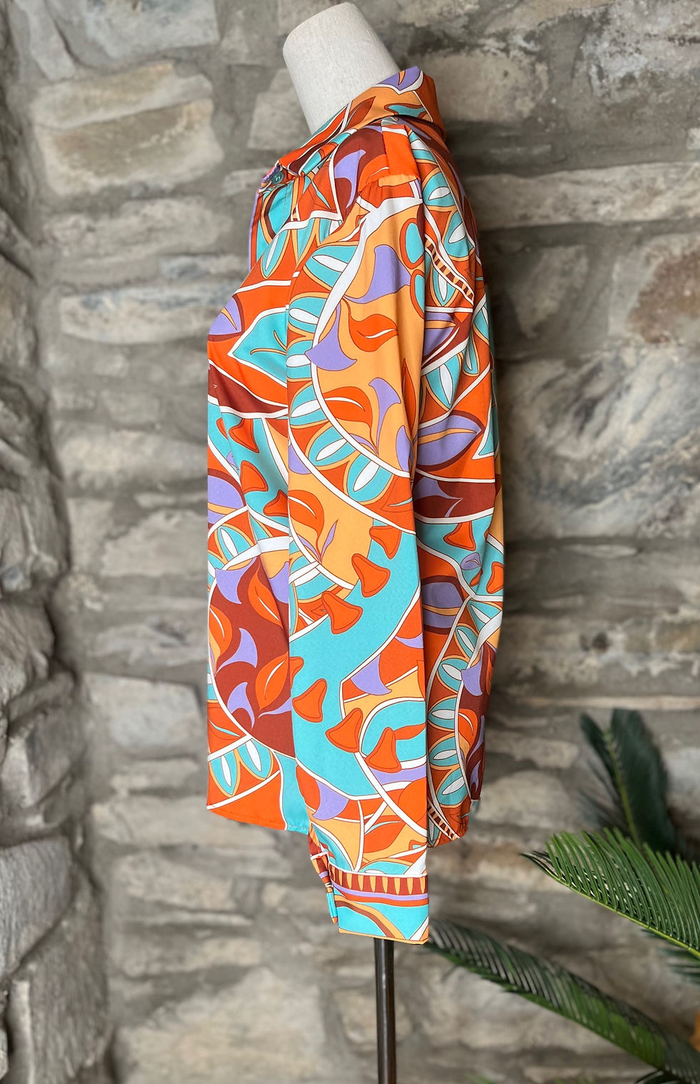 Thumbnail: Terracotta print shirt 