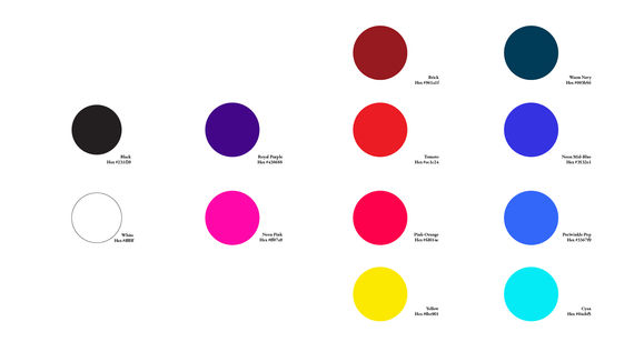 Poptropolis Color Palette